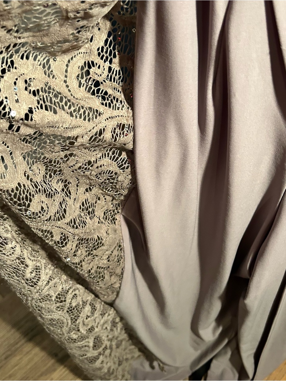 R & M RICHARDS One-Shoulder Lace Jumpsuit - Picture 11 of 13